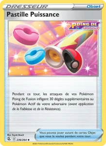 Carte Pokemon Pastille Puissance 236/264 Poing de Fusion