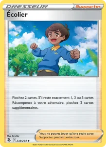 Carte Pokemon Écolier 238/264 Poing de Fusion