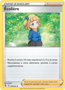 Carte Pokemon Écolière 239/264 Poing de Fusion