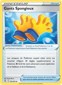 Carte Pokemon Gants Spongieux 243/264 Poing de Fusion