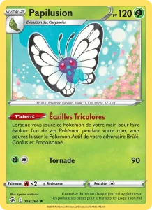Carte Pokémon Papilusion 3/264