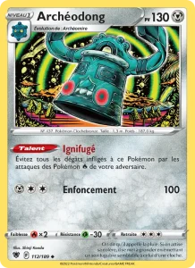 Carte Pokemon Archéodong 112/189 Astres Radieux