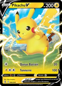 Pikachu V 86 — Poing de Fusion