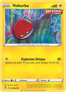 Voltorbe 87 — Poing de Fusion