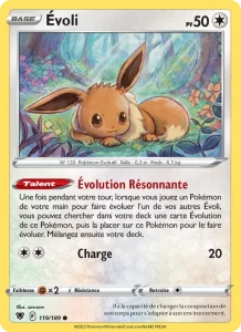 Carte Pokemon Évoli 119/189 Astres Radieux