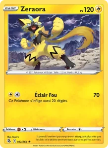 Zeraora 102 — Poing de Fusion