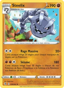 Steelix 139 — Poing de Fusion