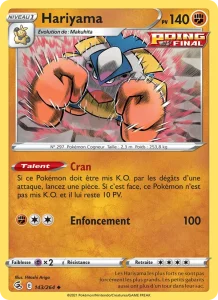 Hariyama 143 — Poing de Fusion