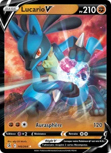 Lucario V 146 — Poing de Fusion
