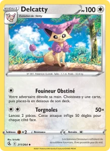 Delcatty 211 — Poing de Fusion