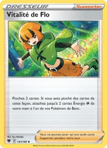 Carte Pokemon Vitalité de Flo 143/189 Astres Radieux