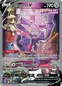 Carte Pokemon Genesect V 255/264 Poing de Fusion