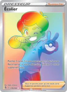 Carte Pokemon Écolier 276/264 Poing de Fusion