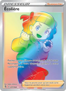 Carte Pokemon Écolière 277/264 Poing de Fusion