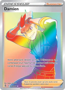 Carte Pokemon Damien 279/264 Poing de Fusion