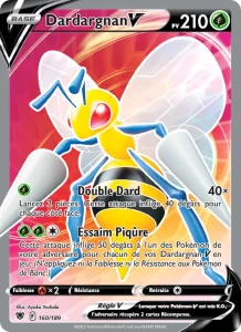 Carte Pokemon Dardargnan V 160/189 Astres Radieux
