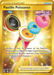 Carte Pokemon Pastille Puissance 281/264 Poing de Fusion