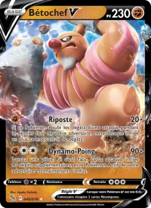 Carte Pokemon Bétochef V 040/78 Pokémon GO