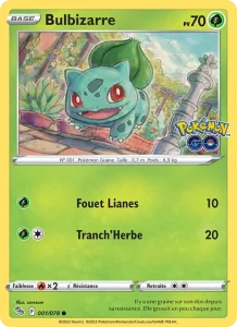 Carte Pokémon Bulbizarre 001/78
