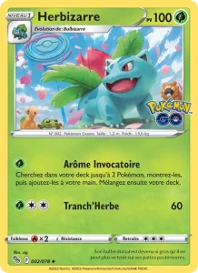Carte Pokémon Herbizarre 002/78