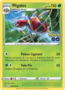 Carte Pokémon Migalos 007/78