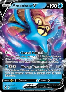 Carte Pokemon Amonistar V 035/195 Tempête Argentée