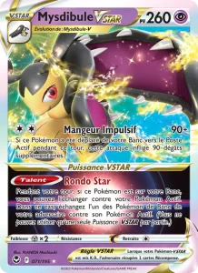 Carte Pokemon Mysdibule VSTAR 071/195 Tempête Argentée