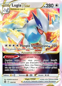 Carte Pokemon Lugia VSTAR 139/195 Tempête Argentée