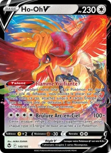 Carte Pokemon Ho-Oh V 140/195 Tempête Argentée