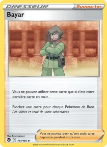 Carte Pokemon Bayar 151/195 Tempête Argentée