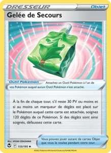 Carte Pokemon Gelée de Secours 155/195 Tempête Argentée