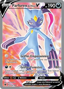 Carte Pokemon Farfurex de Hisui V 174/189 Astres Radieux