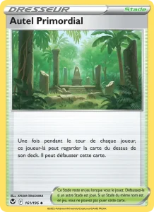 Carte Pokemon Autel Primordial 161/195 Tempête Argentée