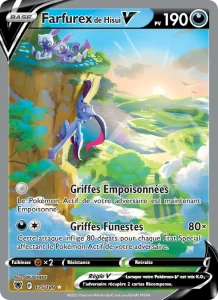 Carte Pokémon Farfurex de Hisui V 175 Astres Radieux
