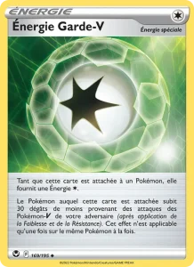 Carte Pokemon Énergie Garde V 169/195 Tempête Argentée