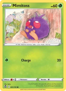 Carte Pokémon Mimitoss 001/195