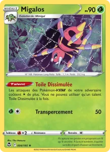 Carte Pokémon Migalos 004/195