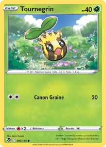 Carte Pokémon Tournegrin 005/195
