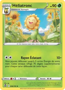 Carte Pokémon Héliatronc 006/195