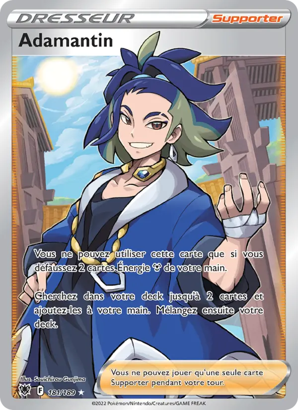 Scan HD carte Pokémon Adamantin 181/189 — Astres Radieux