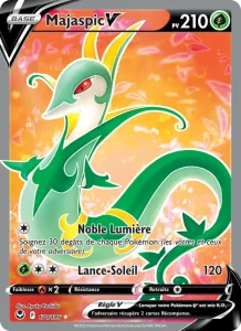 Carte Pokemon Majaspic V 170/195 Tempête Argentée
