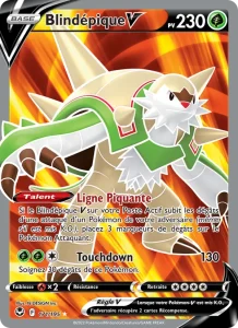 Carte Pokemon Blindépique V 171/195 Tempête Argentée