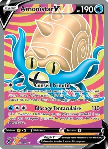 Carte Pokemon Amonistar V 174/195 Tempête Argentée
