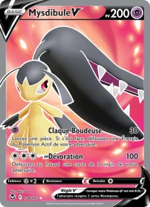 Carte Pokemon Mysdibule V 178/195 Tempête Argentée