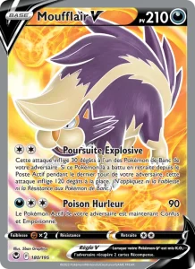 Carte Pokemon Moufflair V 180/195 Tempête Argentée
