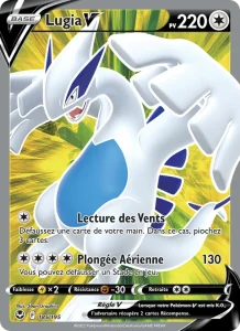 Carte Pokemon Lugia V 185/195 Tempête Argentée