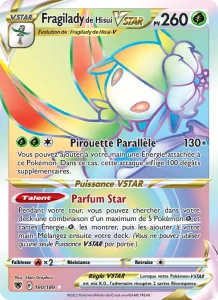 Carte Pokemon Fragilady de Hisui VSTAR 190/189 Astres Radieux