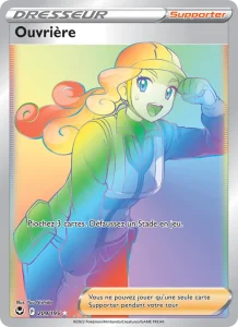 Carte Pokemon Ouvrière 209/195 Tempête Argentée