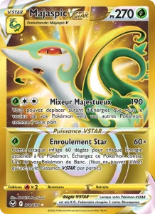 Carte Pokemon Majaspic VSTAR 210/195 Tempête Argentée