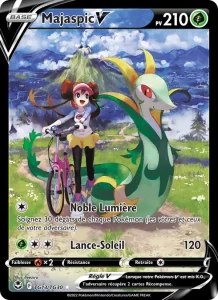 Carte Pokemon Majaspic V TG13/195 Tempête Argentée